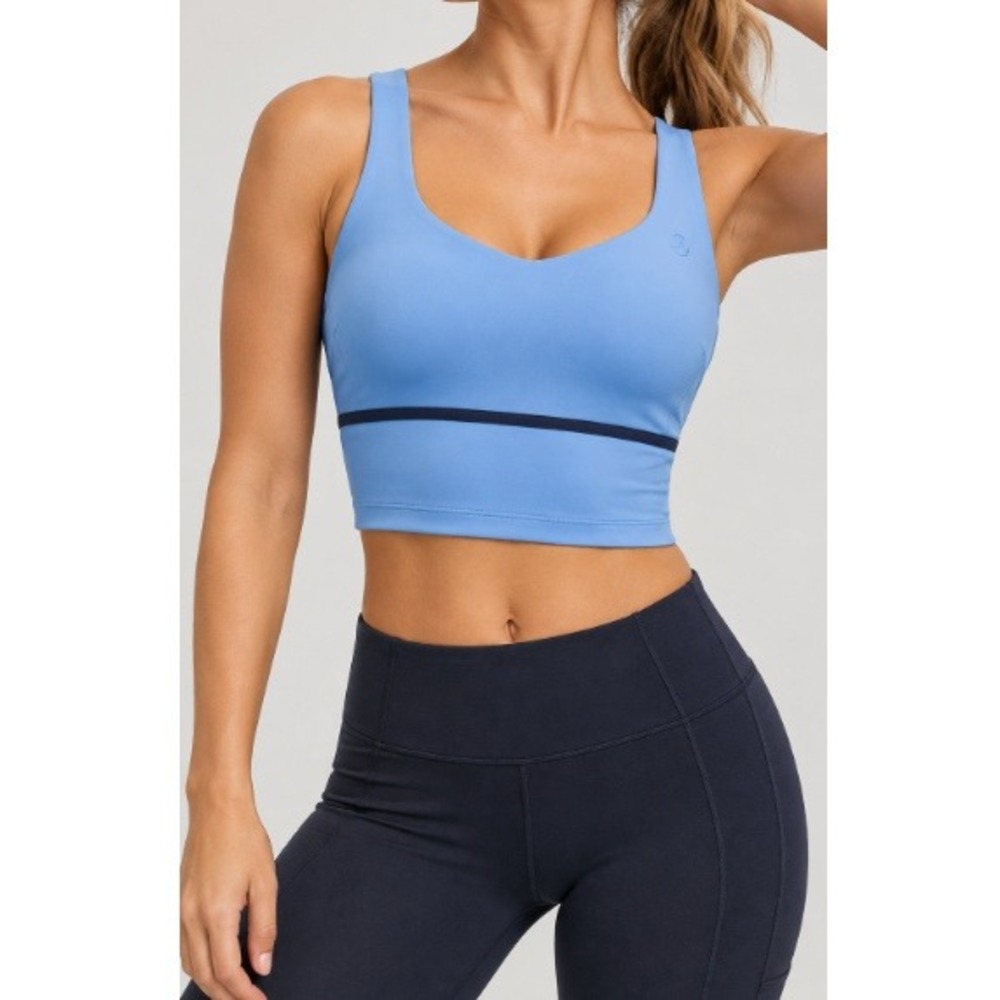 Lululemon Women's Pool Party Club Blue Thin-Strap Tennis Tank Top Size XXS NWT